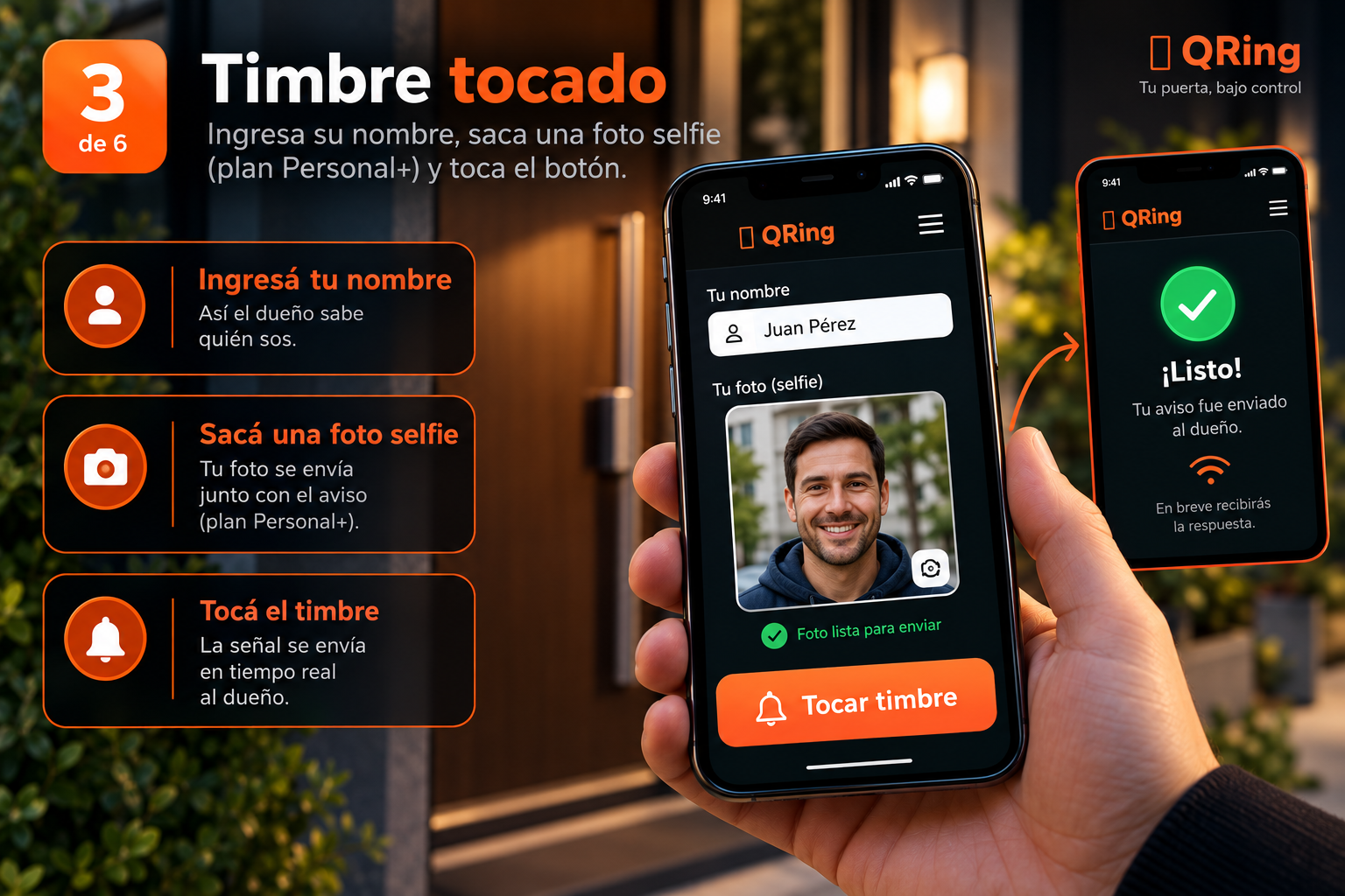 QRing — Timbre tocado